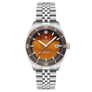 Pacifico Automatic Lapidary Limited Edition Stainless Steel / Stainless Steel Brown Dial