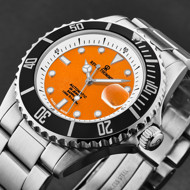 Diver 17571.2439 / Orange | Orange Dial