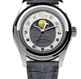 Ladies Quartz Moon Phase Black |  Dial