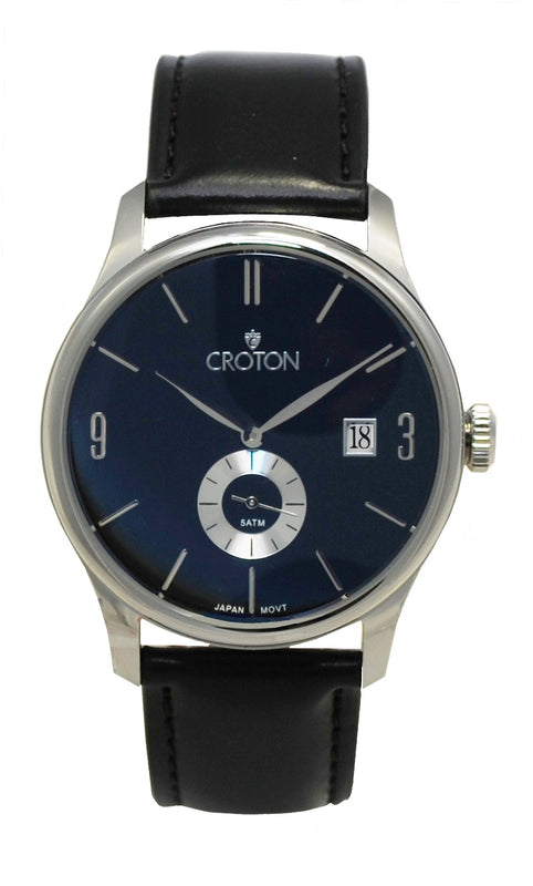 Silvertone Black/Silver Tone/Black | Black Dial