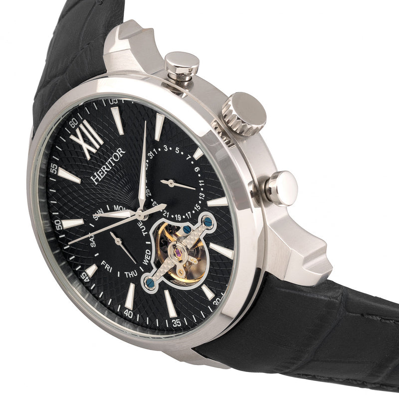 Arthur Silver/Black | Black Dial