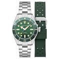 Spence 300 Automatic Green/Stainless Steel | Green Dial