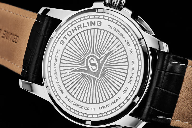 Symphony Black/Leather/Black Dial/Silver Case 788.05 | Black Dial