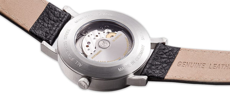 Jena 38mm Automatic | Black Dial