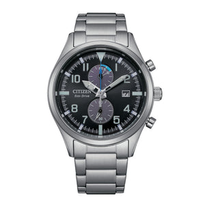 Classic 43mm / Black / Silver | Black Dial