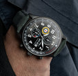 Hawker Hurricane Classic Chronograph Gray / Leather | Gray Dial