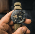 Hawker Hurricane Classic Chronograph Gray Dial / Leather | Gray Dial