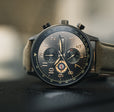 Hawker Hurricane Classic Chronograph Gray Dial / Leather | Gray Dial