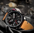 Hawker Hunter Retrograde Chronograph | Black Dial