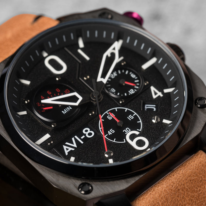 Hawker Hunter Retrograde Chronograph