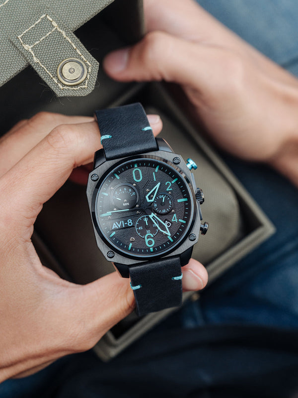 BLUE DIAMOND RETROGRADE CHRONOGRAPH 3