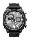 TACTICAL BLACK RETROGRADE CHRONOGRAPH 1