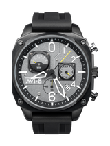 TACTICAL BLACK RETROGRADE CHRONOGRAPH 1