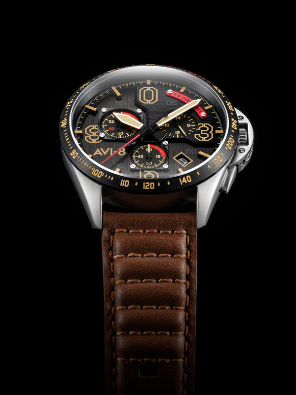 Bronze Oak Blakeslee Chronograph 4