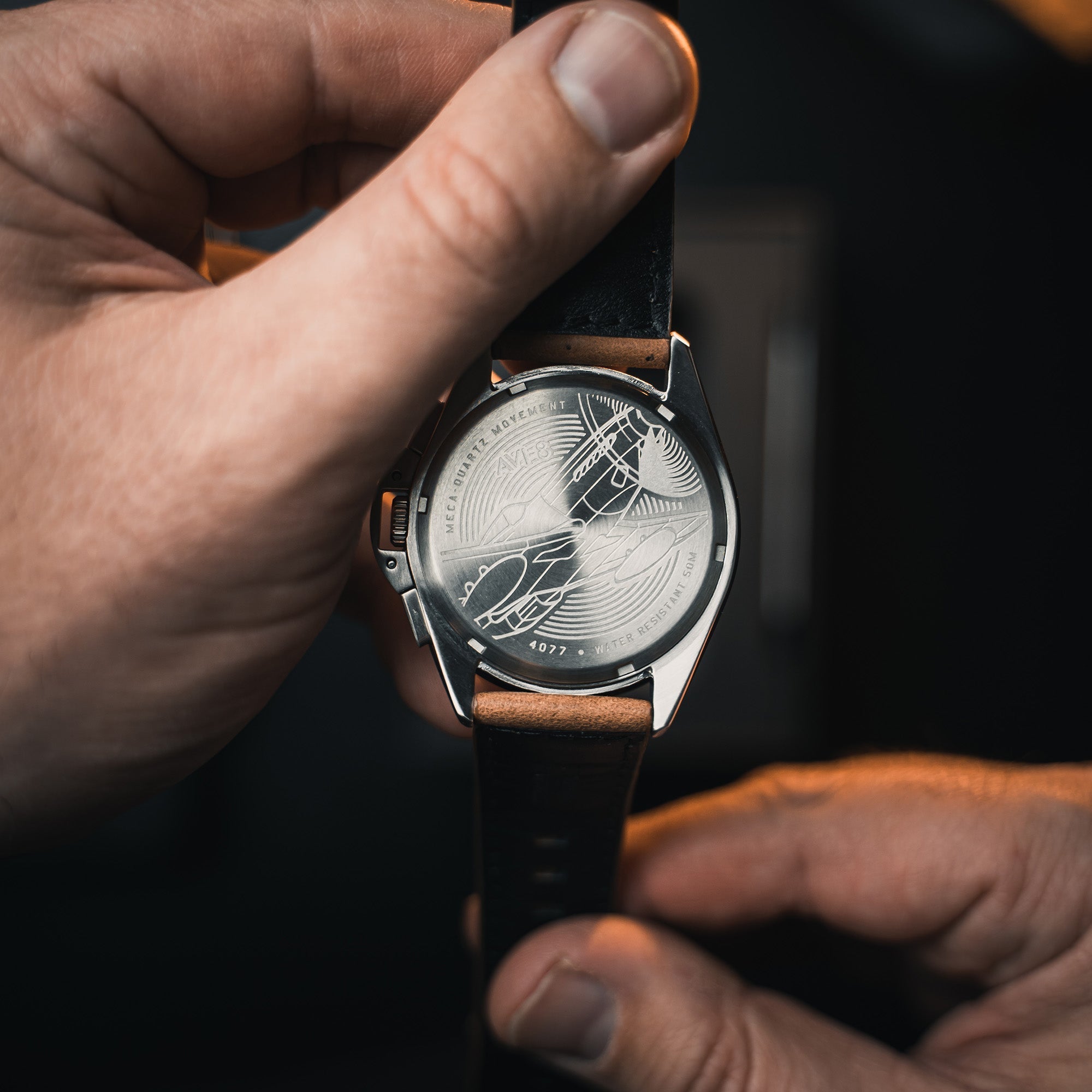 P-51 Mustang Blakeslee Chronograph | Black Dial