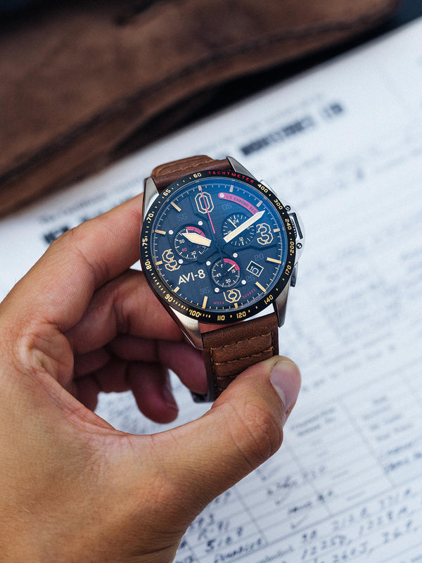 Bronze Oak Blakeslee Chronograph 3
