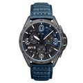 P51 Mustang Blakeslee Chronograph Gray / Leather Gray Dial
