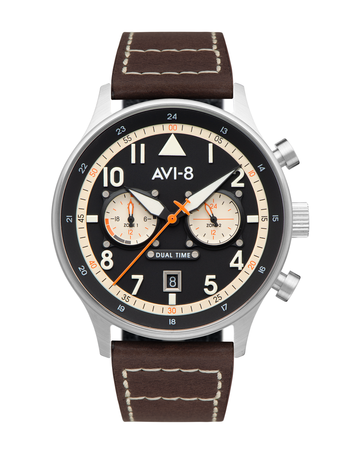 Hawker Hurricane Carey Dual Time Merville | Green Dial – Watch Gang