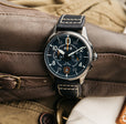 Spitfire Chronograph Blue / Leather | Blue Dial