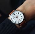 Hawker Hurricane Kent Automatic White / Leather | White Dial