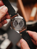 Hawker Hurricane Clowes Automatic Black / Leather | Black Dial