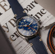 Hawker Hurricane Clowes Automatic Blue / Leather | Blue Dial