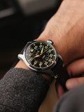 Hawker Hurricane Clowes Automatic Black Dial / Leather | Black Dial