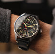 Hawker Hurricane Clowes Automatic Black Dial / Leather | Black Dial