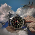 Hawker Hurricane Clowes Automatic Black Dial / Leather | Black Dial