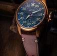 Hawker Hurricane Clowes Automatic Green / Leather | Green Dial