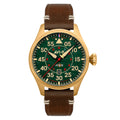 Hawker Hurricane Clowes Automatic Green / Leather | Green Dial
