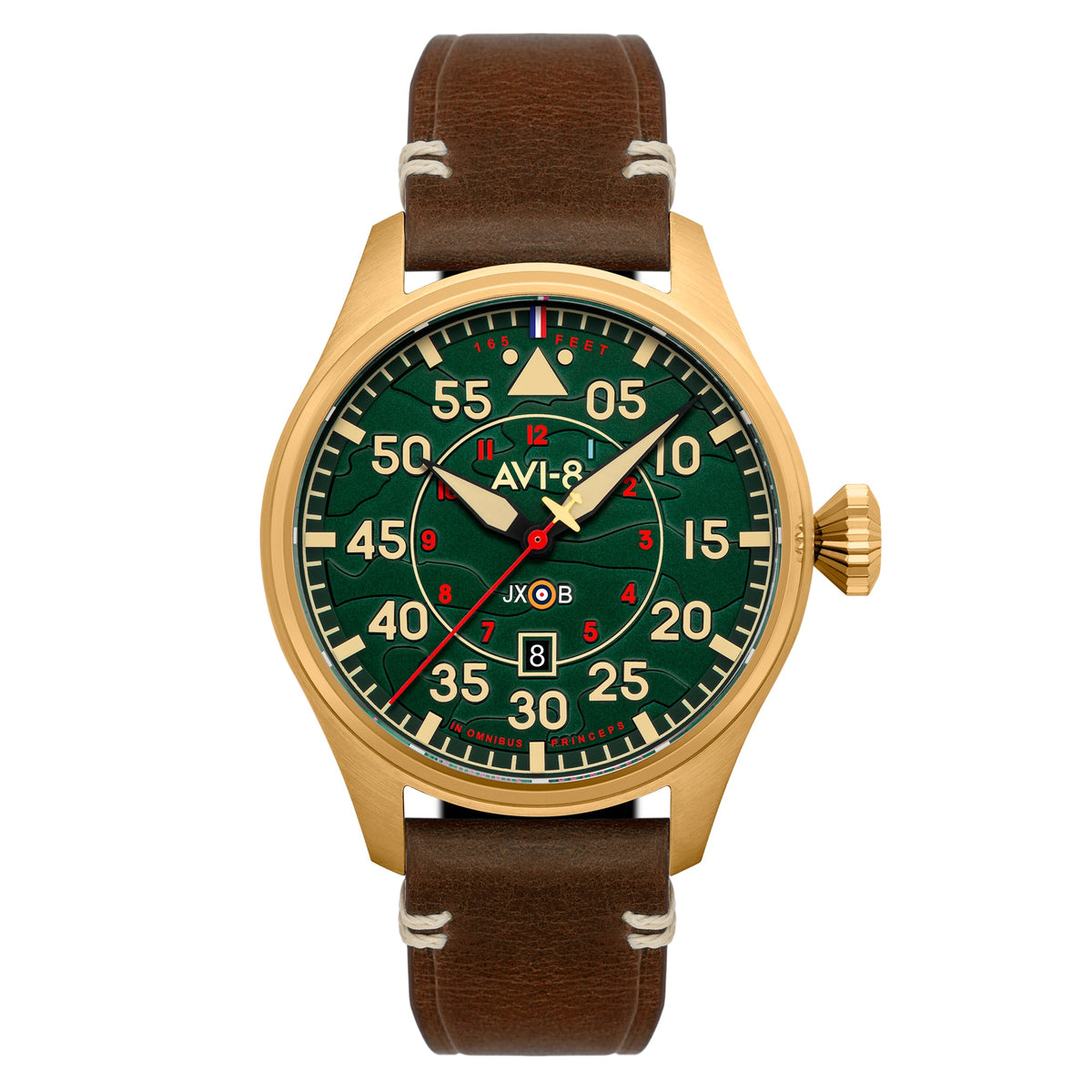 Hawker Hurricane Clowes Automatic Green / Leather | Green Dial
