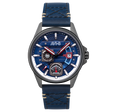 Hawker Harrier Farley Multifunction Blue / Leather | Blue Dial