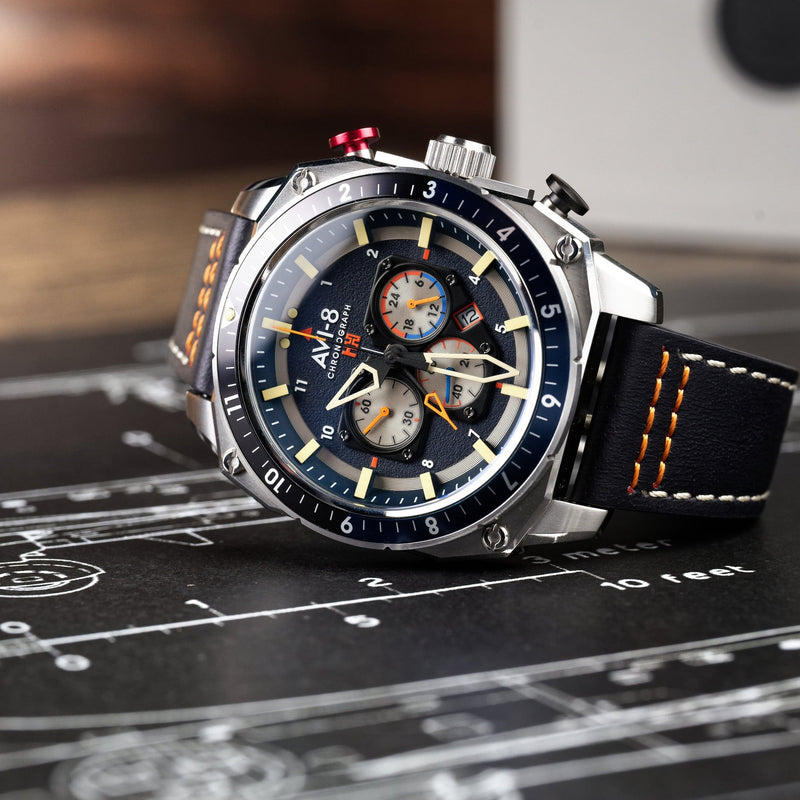 Hawker Hunter Atlas Dual Time Chronograph