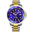 DEPTHMASTER 42MM DIVER Blue and Gold/Stainless Steel | Blue Dial