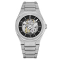 Open mind MAN-RO-01-SM / Black / Stainless-Steel | Black Dial