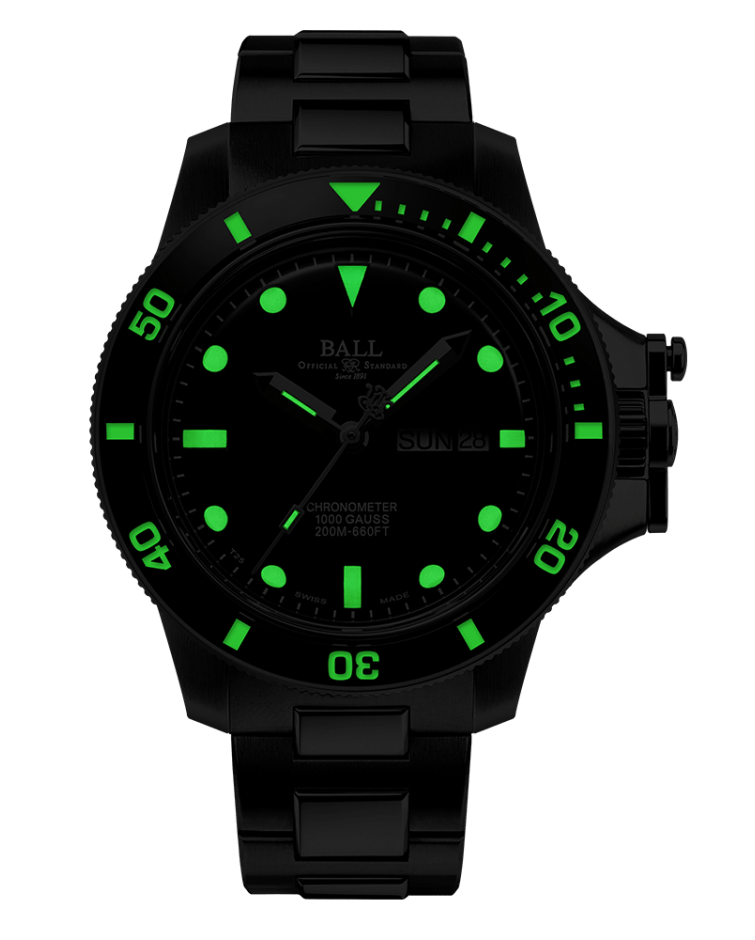 Engineer Hydrocarbon Original 43Mm Black Black Dial