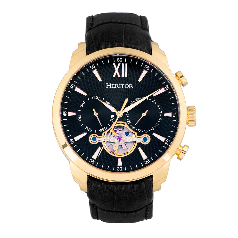 Arthur Gold/Black | Black Dial