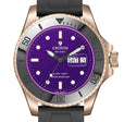 Sea Diver Rose/Purple/Brown |  Dial