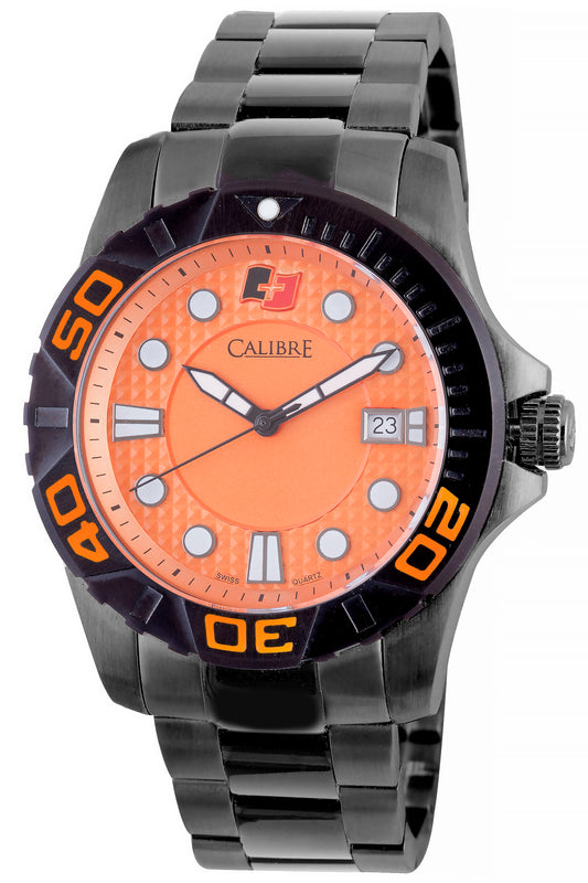 Akron Orange-Black | Orange Dial
