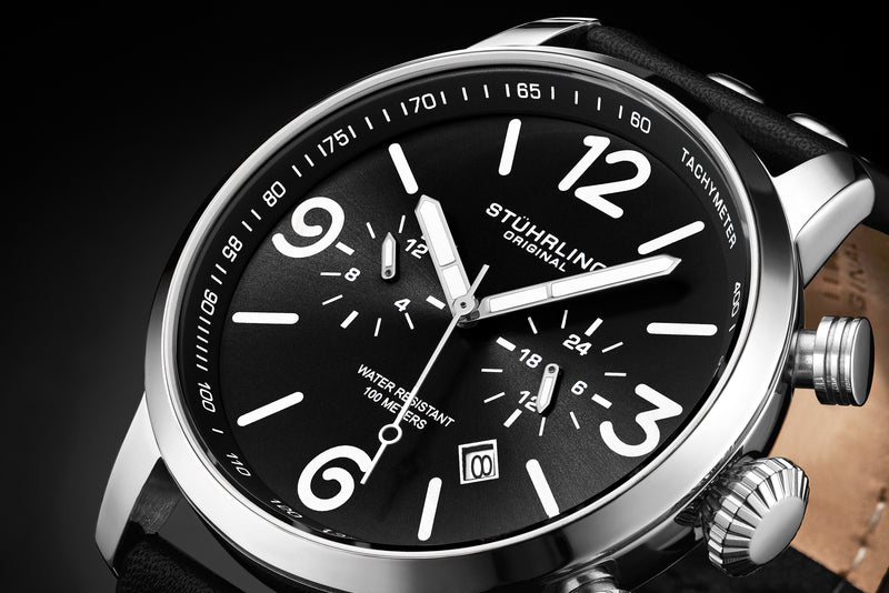 Aviator Black | Black Dial