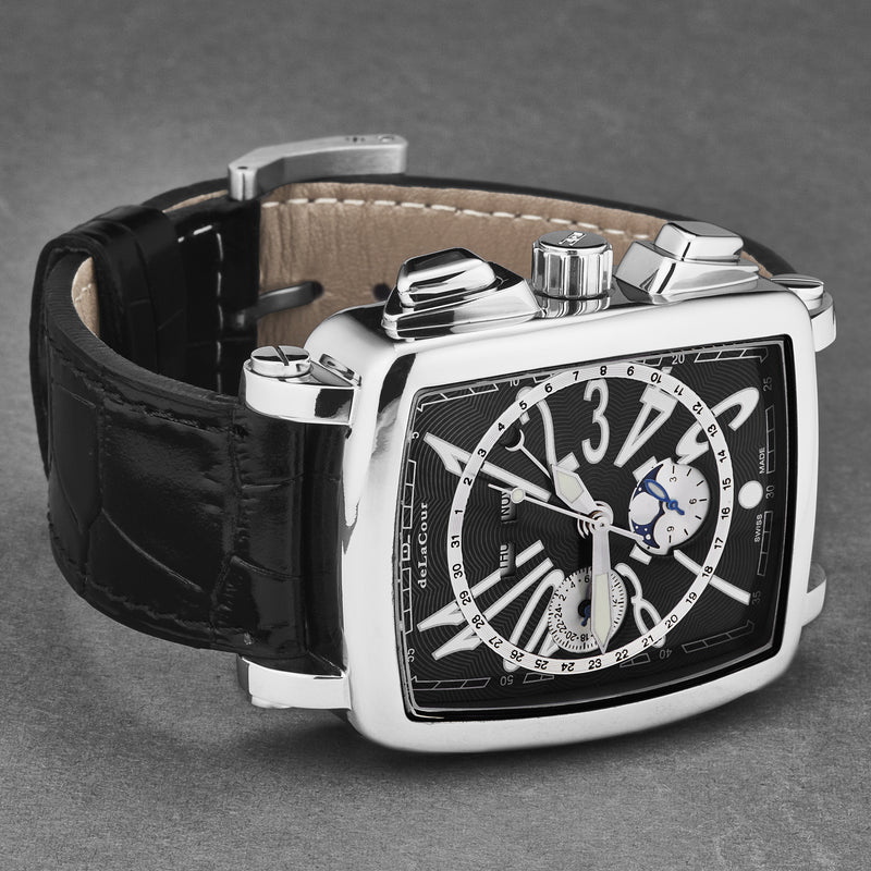 ViaLarga WAST1026-BLK / Black | Black Dial