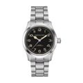 Khaki Field Black / Stainless Steel Black Dial