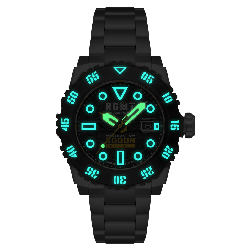 Ohio Automatic Limited Edition BLACK / STAINLESS STEEL Black Dial