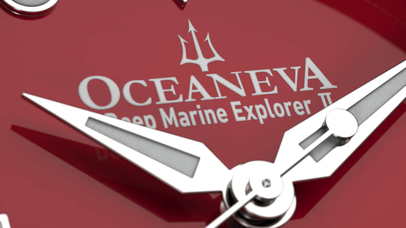 Damascus Swiss Automatic SW200 Deep Marine Explorer II Damascus/Red Dial | Red Dial