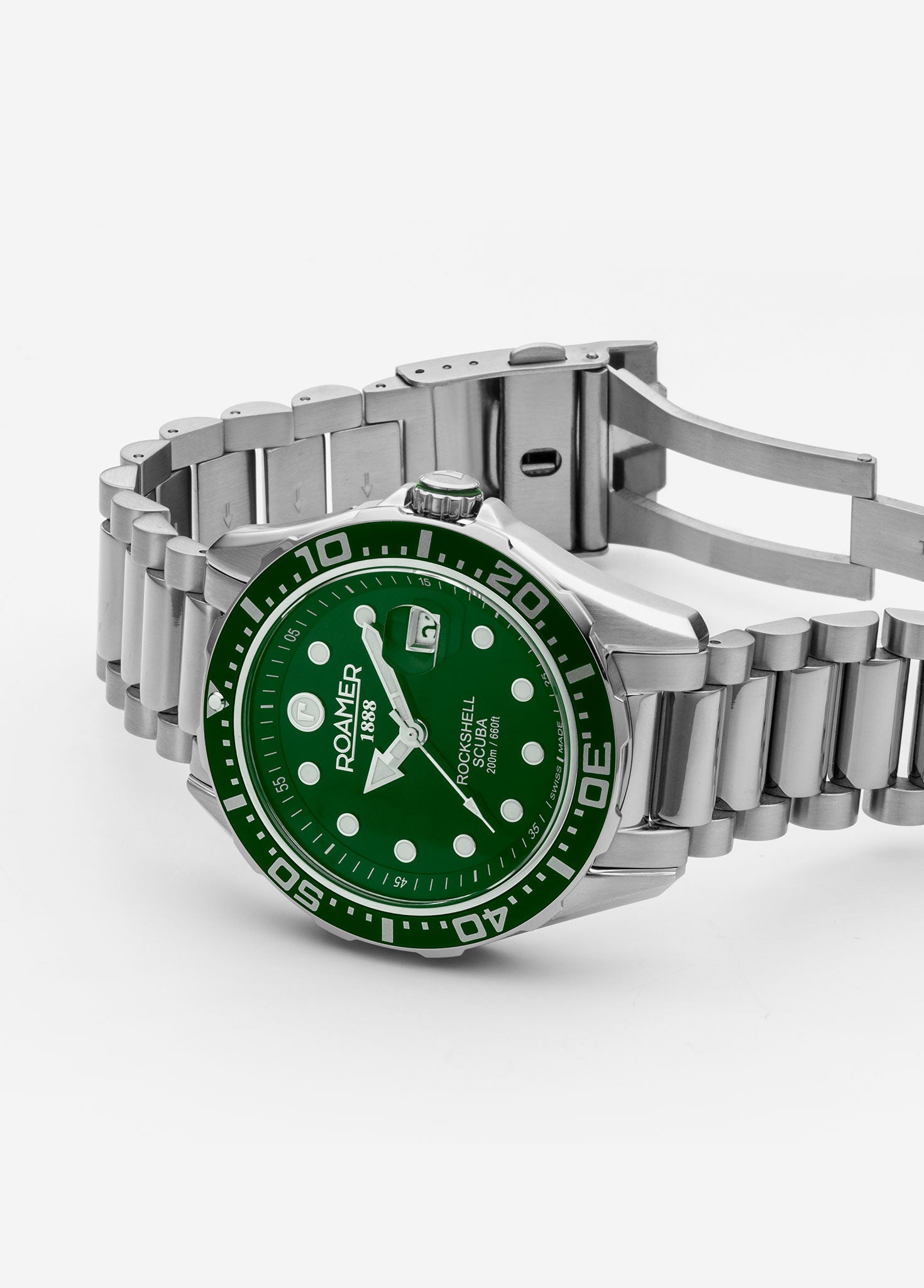 Roamer Rockshell Mark III Scuba A01-WA | Green | 220858 41 75 50