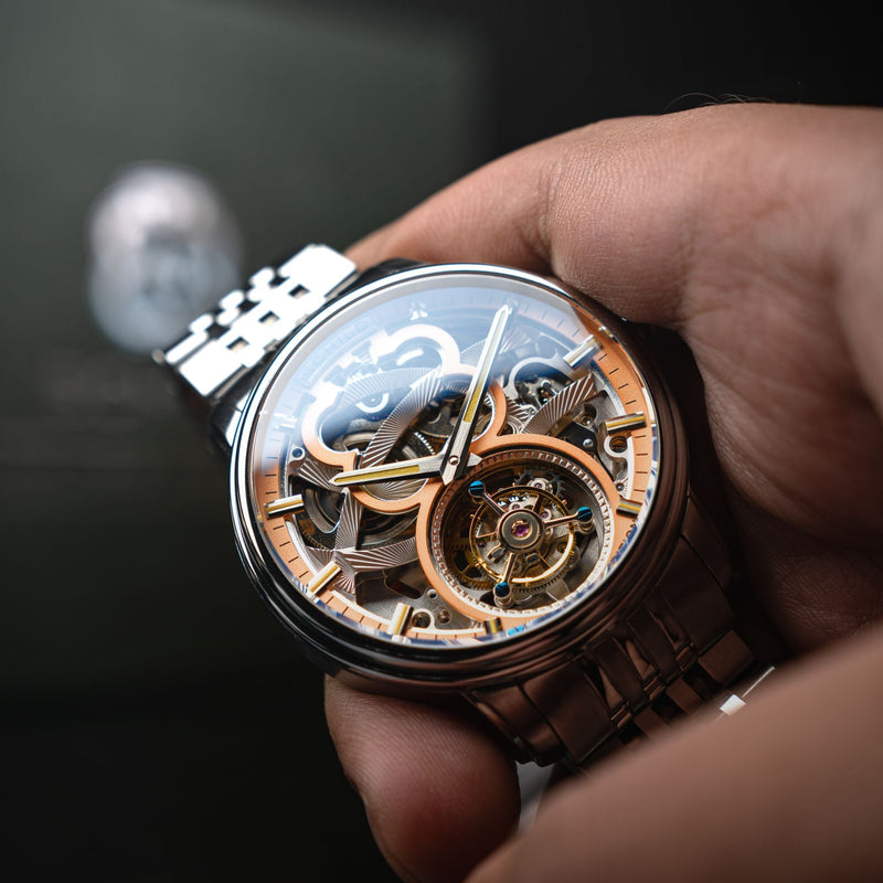 Maximillian Tourbillon Limited Edition Beige / Steel Stainless Steel | Beige Dial