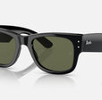 MEGA WAYFARER UNISEX Black / Green Polar |  Dial