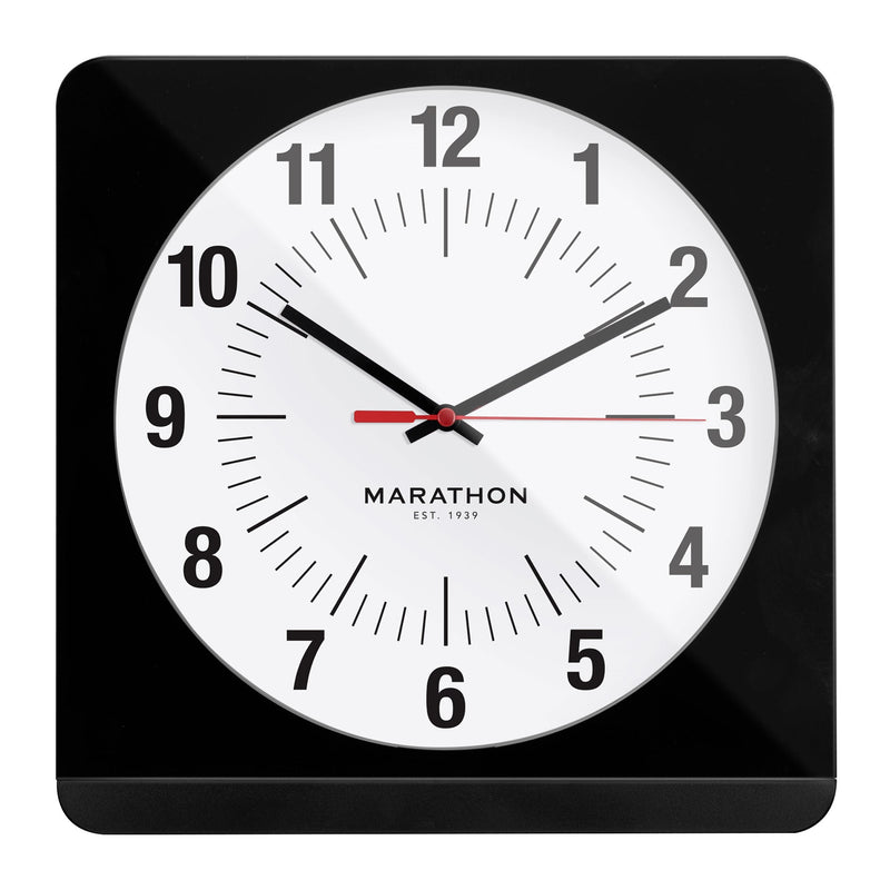 STUDIO EDITION JMBO 12 INCH ANALOG WALL CLOCK WITH AUTO BACKLIGHT studio-edition-jumbo-analog-wall-clock-with-auto-night-light