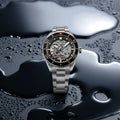 Croft 42 Skeleton Automatic Black & Red / Stainless Steel | Black Dial